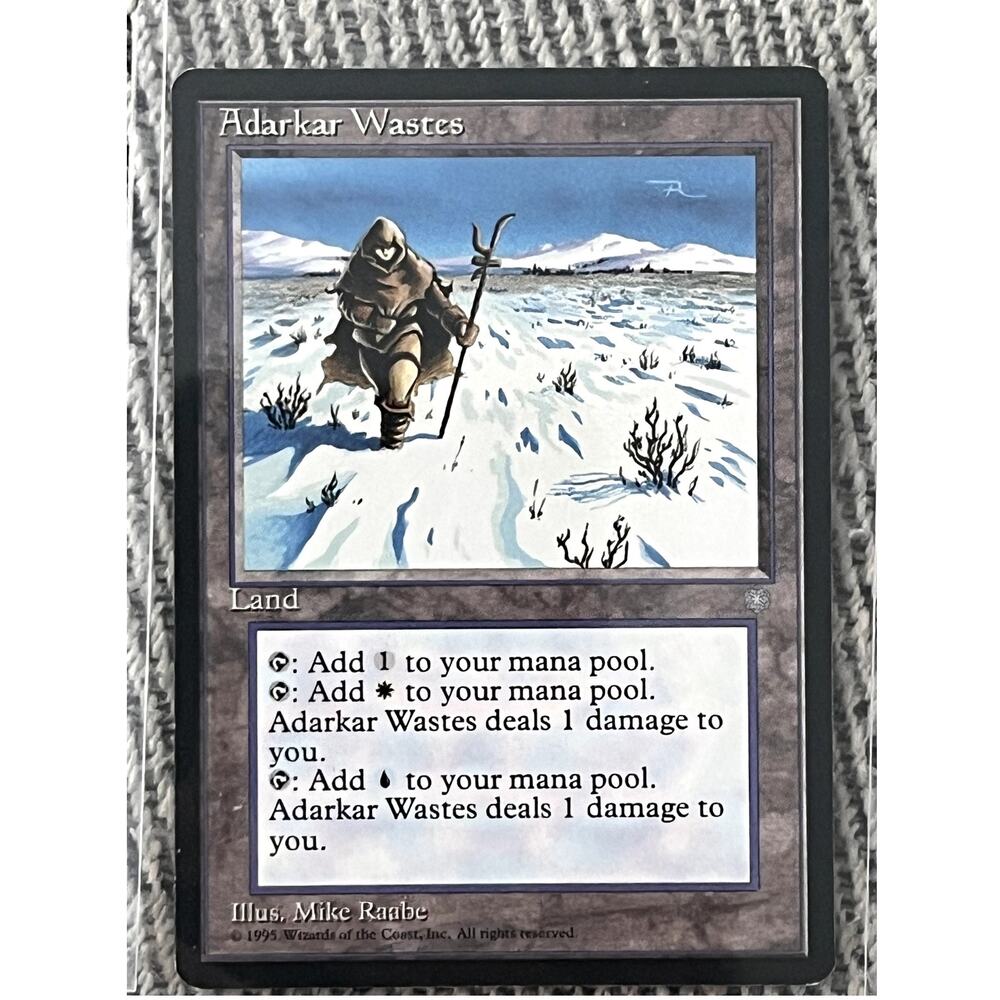 Adarkar Wastes – 1995 Ice Age – Magic: The Gathering